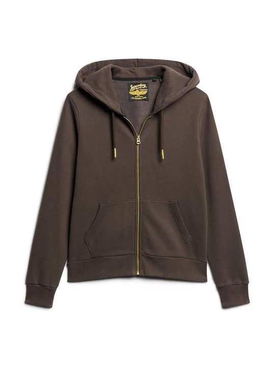 Obrázek produktu Mikina na zip Superdry hnědá
