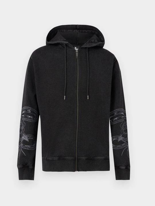 Obrázek produktu Mikina na zip The Kooples černá