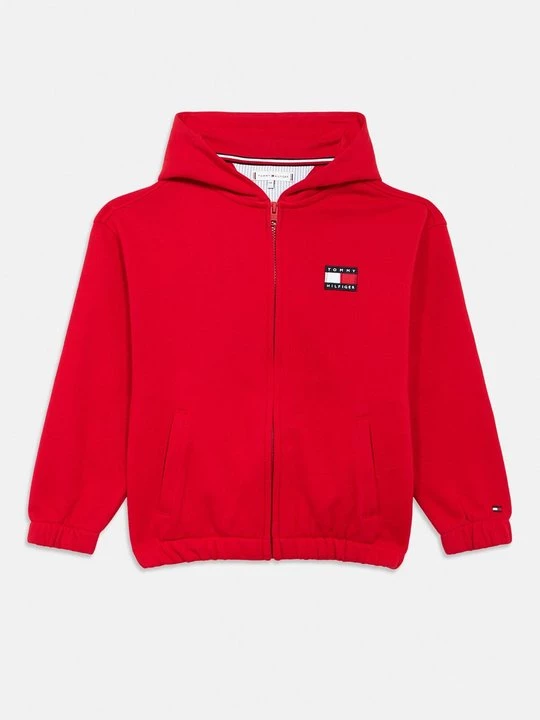 Obrázek produktu Mikina na zip Tommy Hilfiger červená