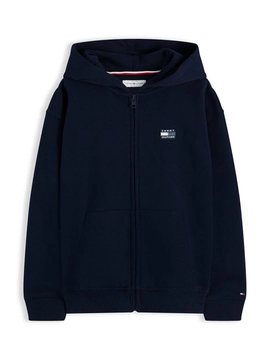 Obrázek produktu Mikina na zip Tommy Hilfiger tmavě modrá