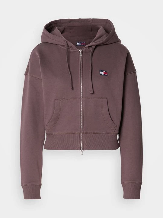 Obrázek produktu Mikina na zip Tommy Jeans hnědá