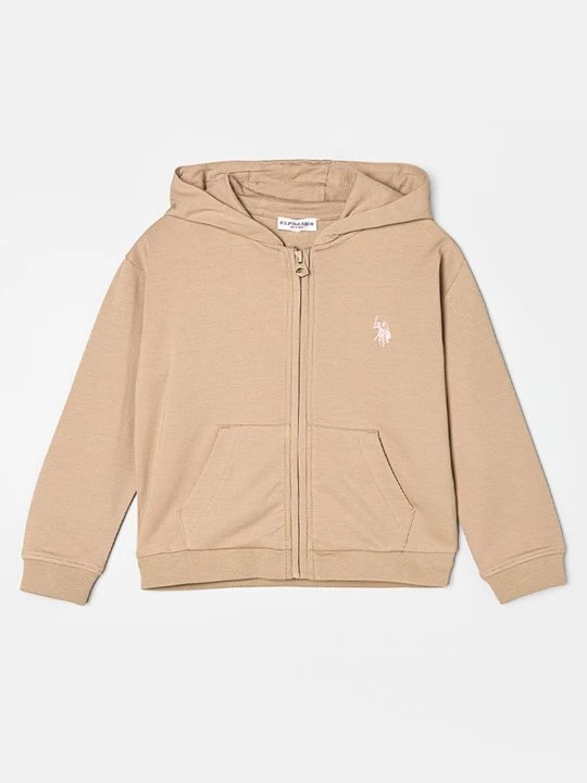 Obrázek produktu Mikina na zip U.S. POLO ASSN. béžová
