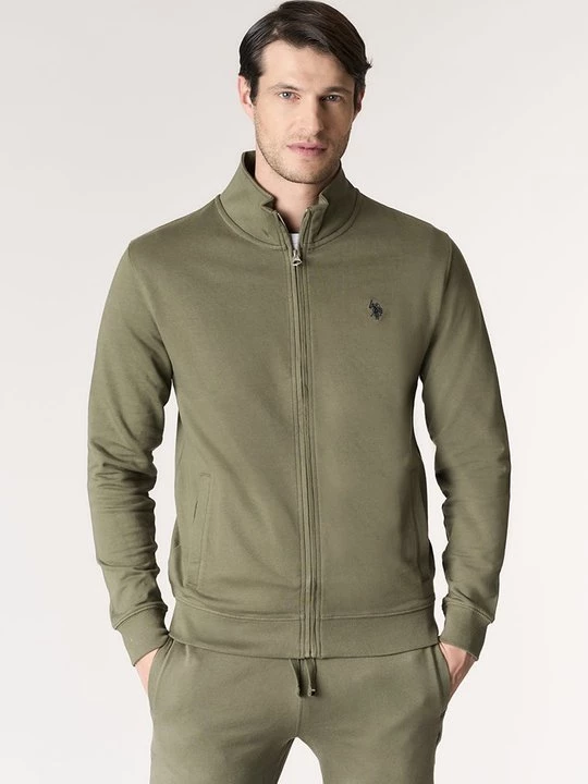 Obrázek produktu Mikina na zip U.S. POLO ASSN. tmavě zelená