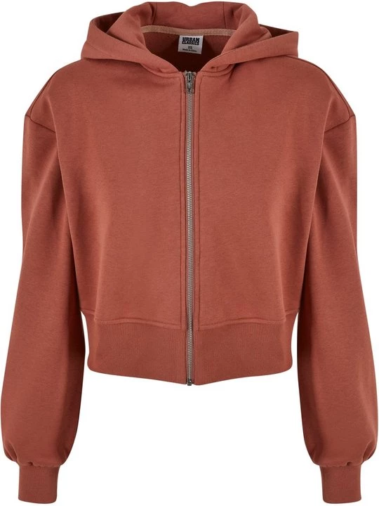 Obrázek produktu Mikina na zip Urban Classics hnědá