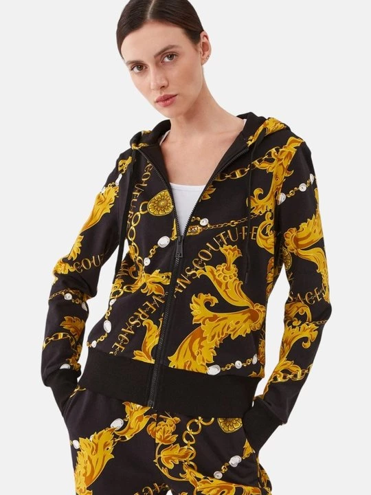 Obrázek produktu Mikina na zip Versace Jeans Couture černá