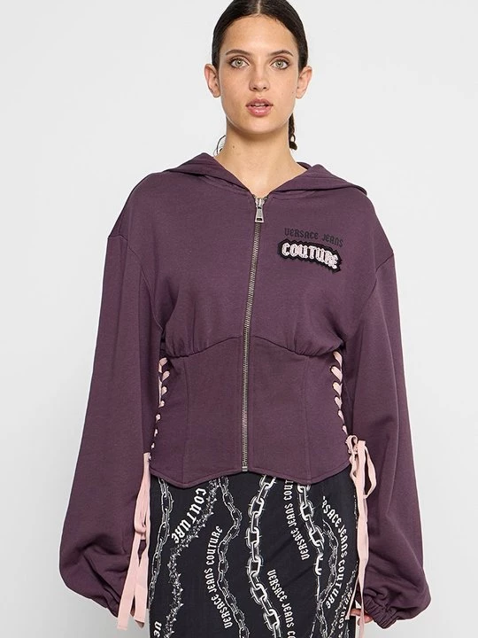 Obrázek produktu Mikina na zip Versace Jeans Couture lila