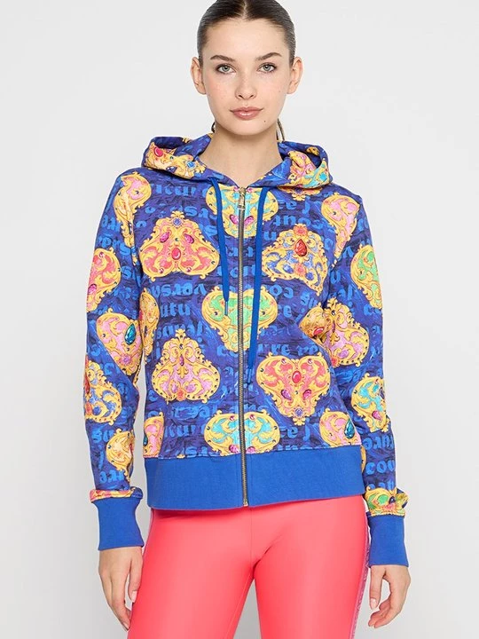 Obrázek produktu Mikina na zip Versace Jeans Couture modrá