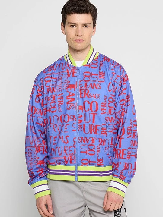 Obrázek produktu Mikina na zip Versace Jeans Couture modrá