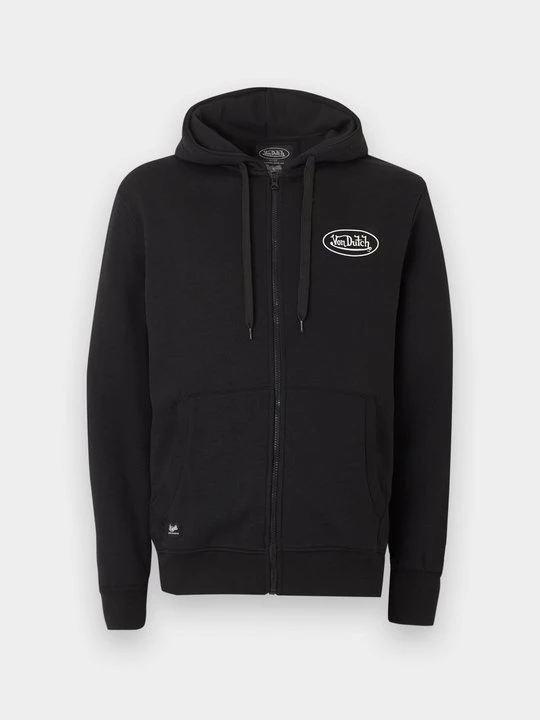 Obrázek produktu Mikina na zip Von Dutch černá