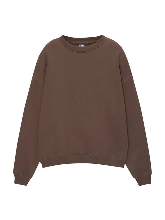 Obrázek produktu Mikina PULL&BEAR tmavě hnědá