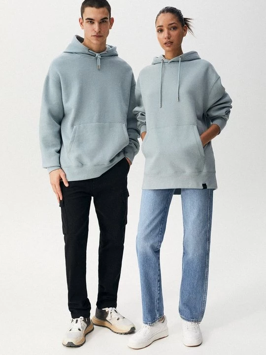 Obrázek produktu Mikina PULL&BEAR zelená evergreen