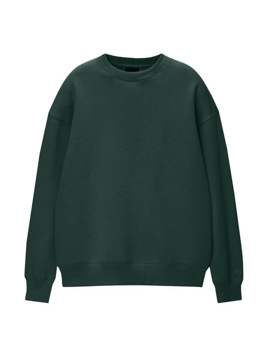 Obrázek produktu Mikina PULL&BEAR tmavě zelená