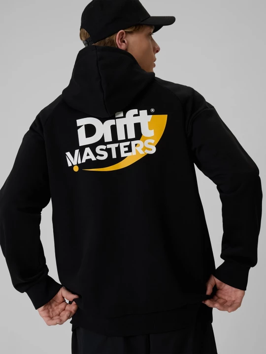 Obrázek produktu Mikina regular s kapucí unisex 4F x Drift Masters - černá