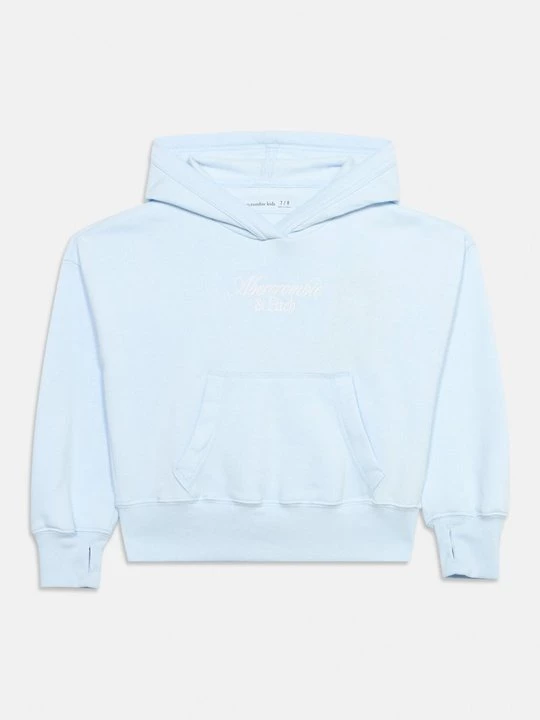Obrázek produktu Mikina s kapucí Abercrombie & Fitch světle modrá