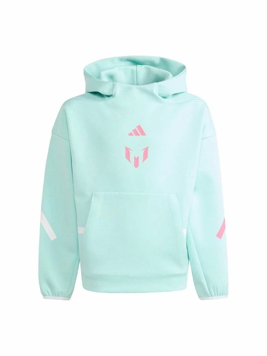 Obrázek produktu Mikina s kapucí Adidas tyrkysová
