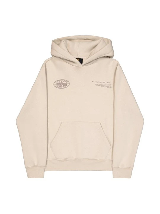 Obrázek produktu Mikina s kapucí Alpha Industries béžová