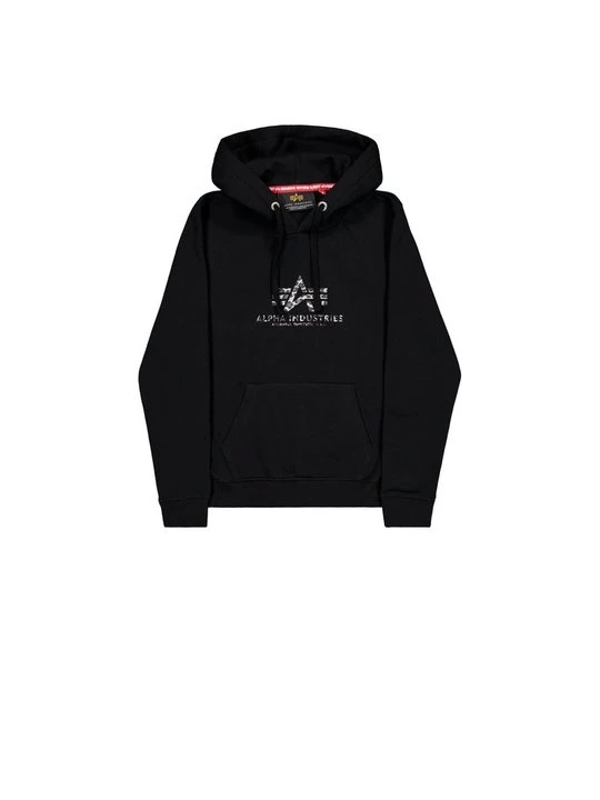 Obrázek produktu Mikina s kapucí Alpha Industries černá
