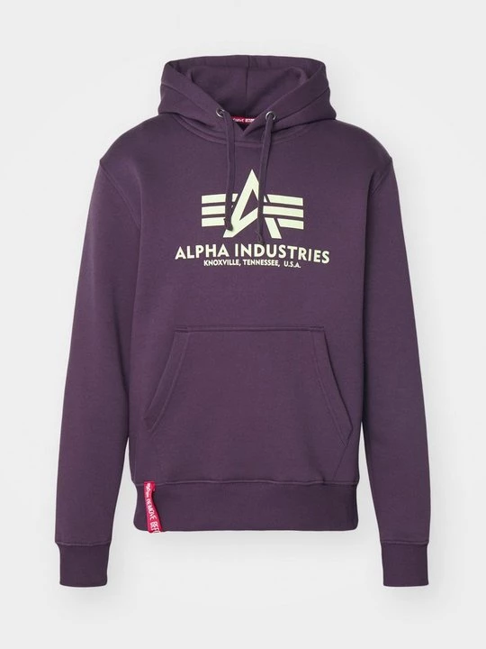 Obrázek produktu Mikina s kapucí Alpha Industries fialová