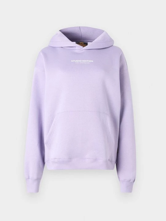 Obrázek produktu Mikina s kapucí Alpha Industries lila