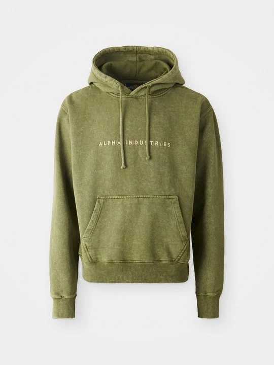 Obrázek produktu Mikina s kapucí Alpha Industries zelená