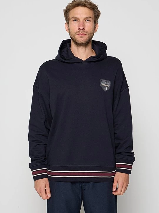 Obrázek produktu Mikina s kapucí Armani Exchange tmavě modrá