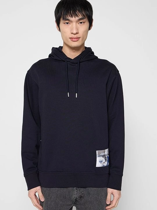 Obrázek produktu Mikina s kapucí Armani Exchange tmavě modrá