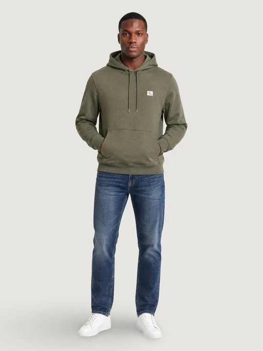 Obrázek produktu Mikina s kapucí Calvin Klein Jeans olivová