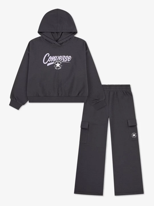 Obrázek produktu Mikina s kapucí Converse antracitová