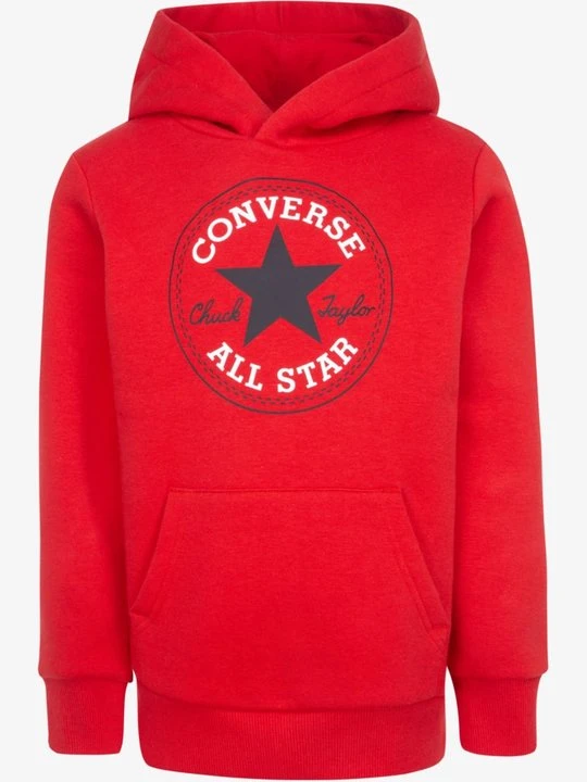 Obrázek produktu Mikina s kapucí Converse červená