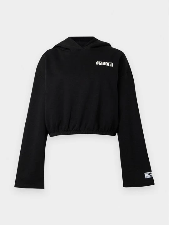 Obrázek produktu Mikina s kapucí Diadora černá