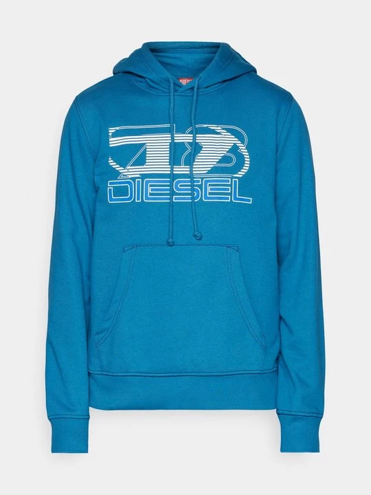 Obrázek produktu Mikina s kapucí Diesel modrá