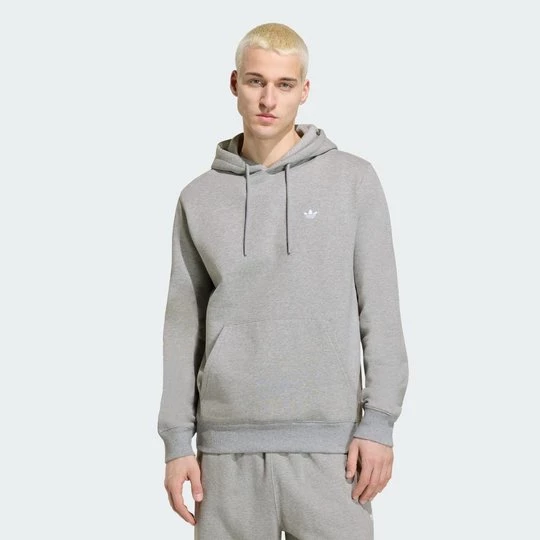 Obrázek produktu MIKINA S KAPUCÍ ESSENTIALS TREFOIL Adidas Medium Grey Heather