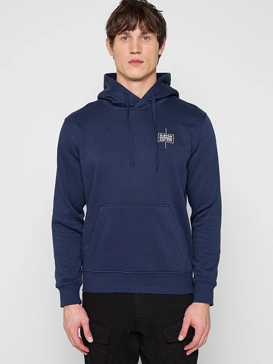 Obrázek produktu Mikina s kapucí G-Star tmavomodrý denim
