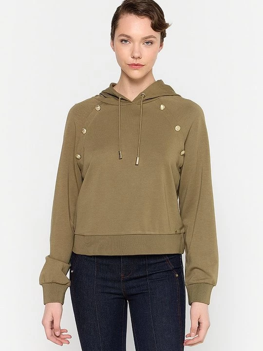 Obrázek produktu Mikina s kapucí Gaudi khaki