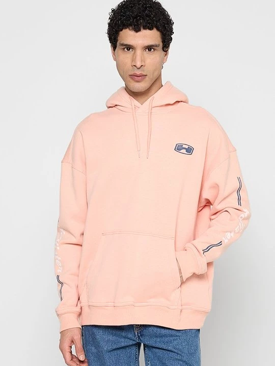 Obrázek produktu Mikina s kapucí Hollister Co. lososová