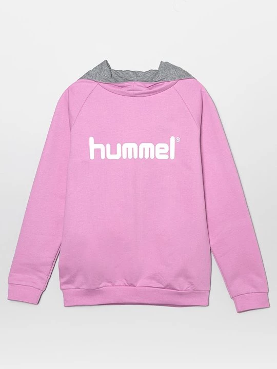 Obrázek produktu Mikina s kapucí Hummel světle růžová