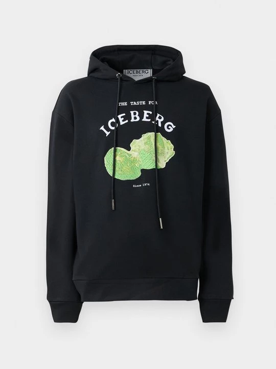 Obrázek produktu Mikina s kapucí Iceberg černá
