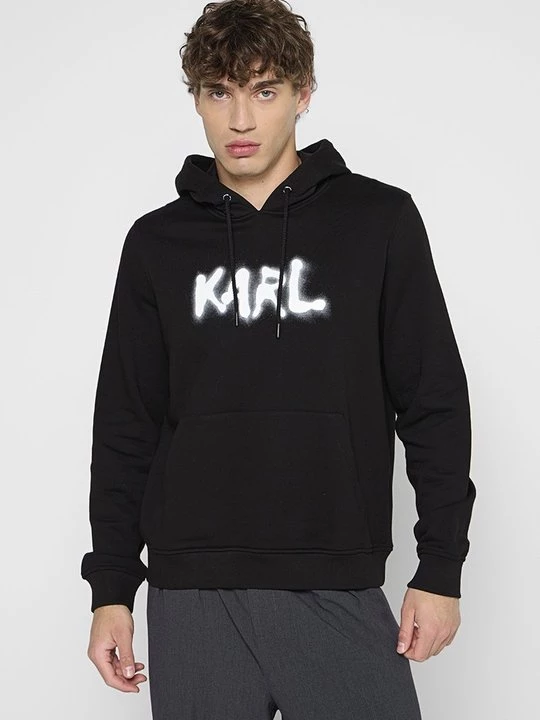 Obrázek produktu Mikina s kapucí KARL LAGERFELD černá