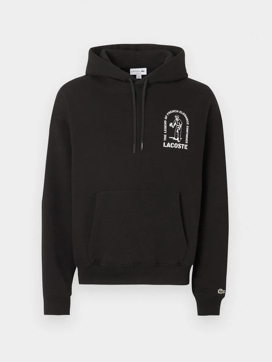 Obrázek produktu Mikina s kapucí Lacoste černá