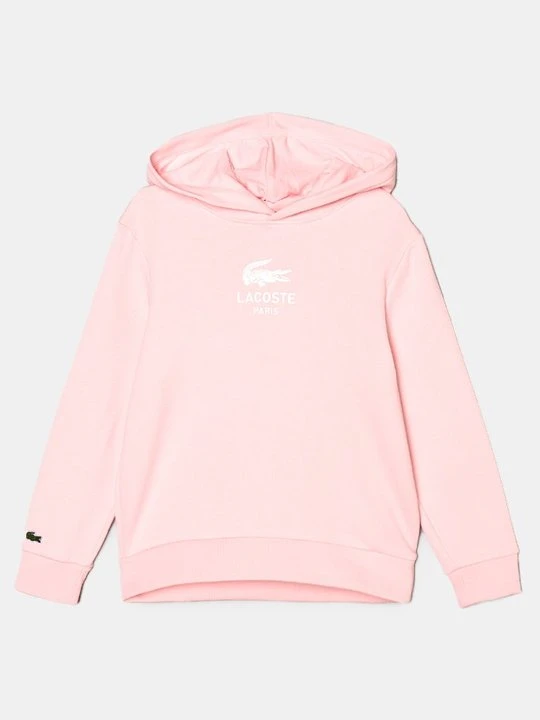 Obrázek produktu Mikina s kapucí Lacoste světle růžová