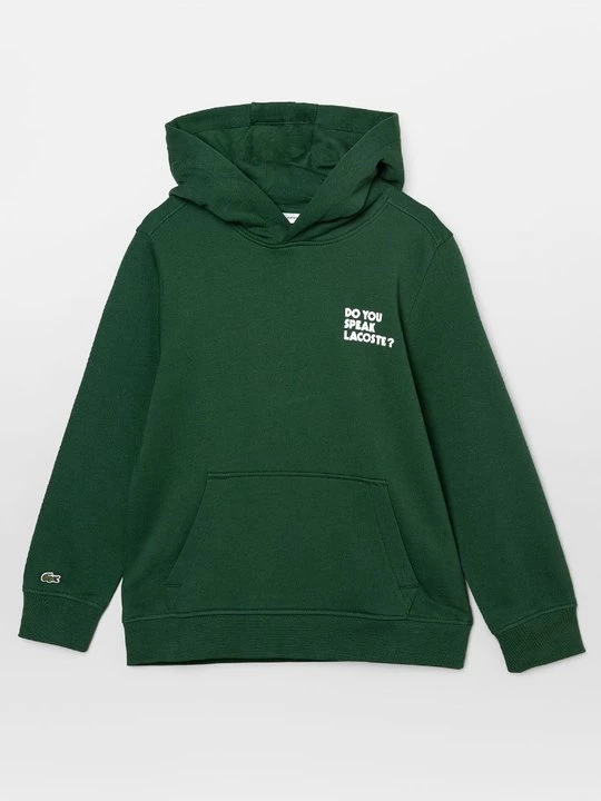 Obrázek produktu Mikina s kapucí Lacoste zelená