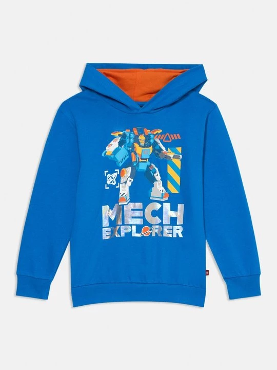 Obrázek produktu Mikina s kapucí LEGO modrá