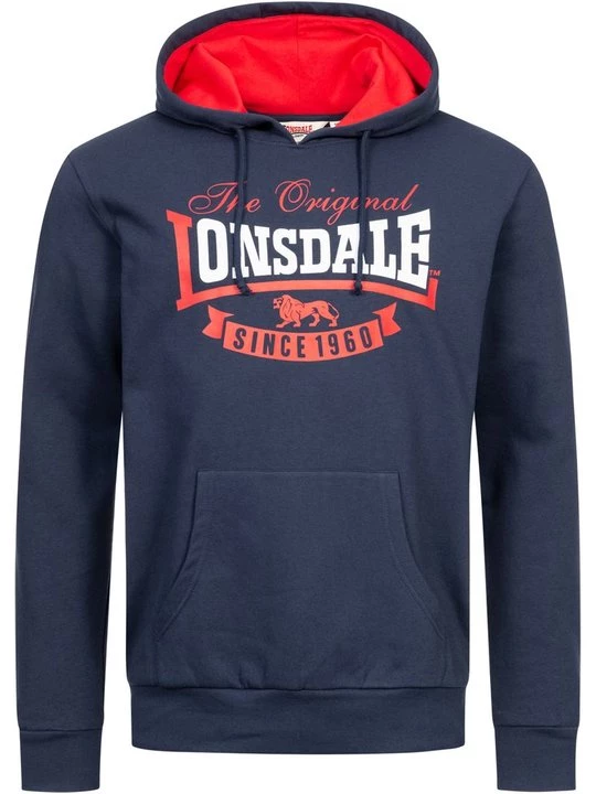 Obrázek produktu Mikina s kapucí Lonsdale tmavě modrá