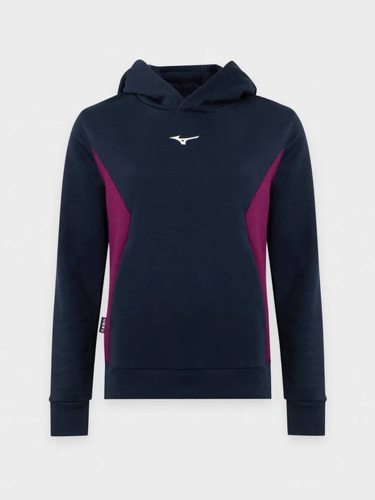 Obrázek produktu Mikina s kapucí Mizuno tmavě modrá