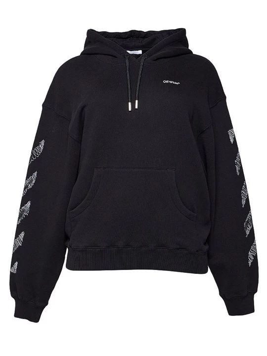 Obrázek produktu Mikina s kapucí Off White černá