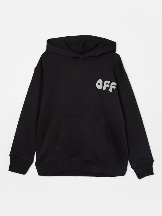 Obrázek produktu Mikina s kapucí Off White černá