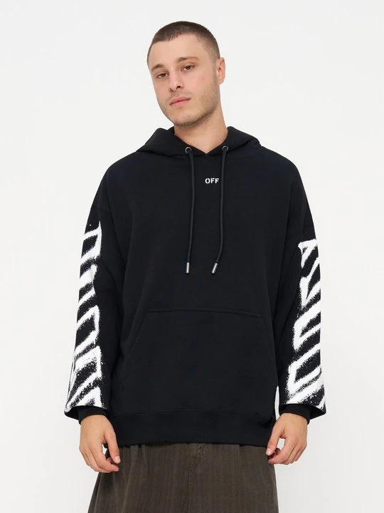 Obrázek produktu Mikina s kapucí Off White černá