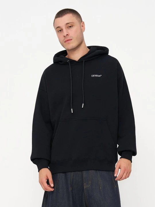 Obrázek produktu Mikina s kapucí Off White černá