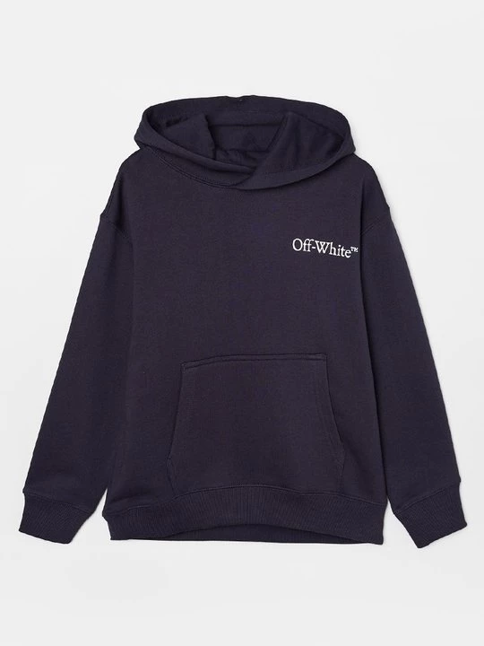 Obrázek produktu Mikina s kapucí Off White modrá