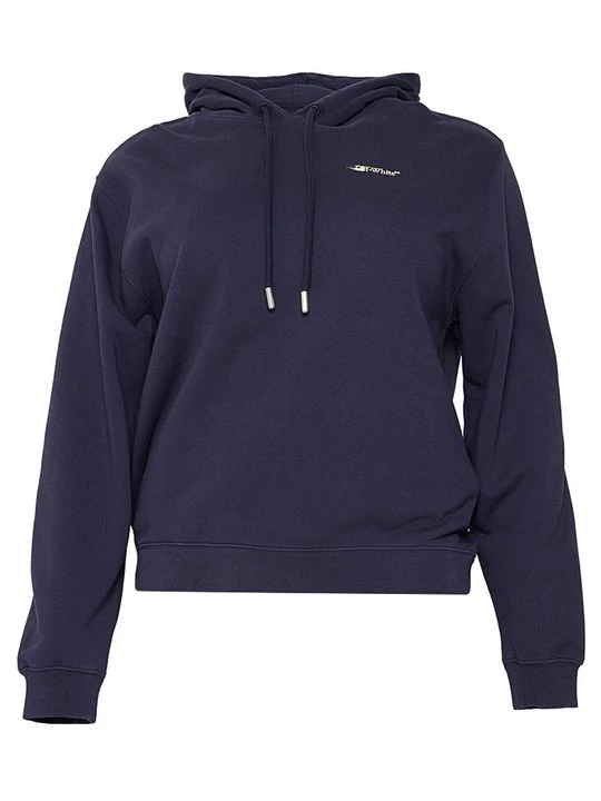 Obrázek produktu Mikina s kapucí Off White tmavě modrá
